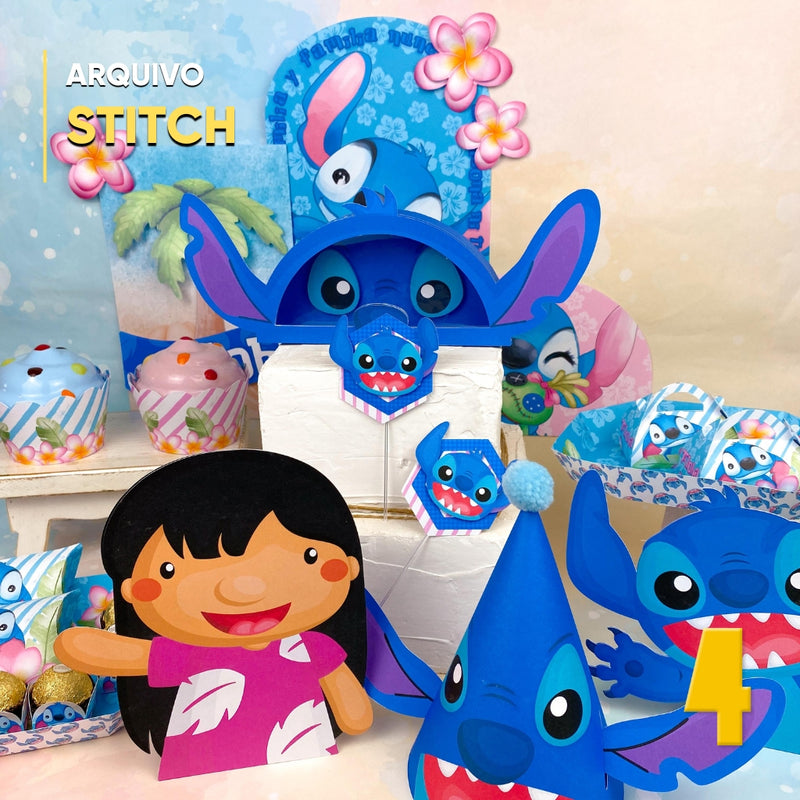 Lilo and Stitch Party Kit - Digital File for Cutting