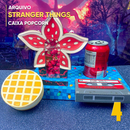 Bandeja Popcorn Stranger Things – Arquivo Digital para Recorte