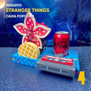 Bandeja Popcorn Stranger Things – Arquivo Digital para Recorte