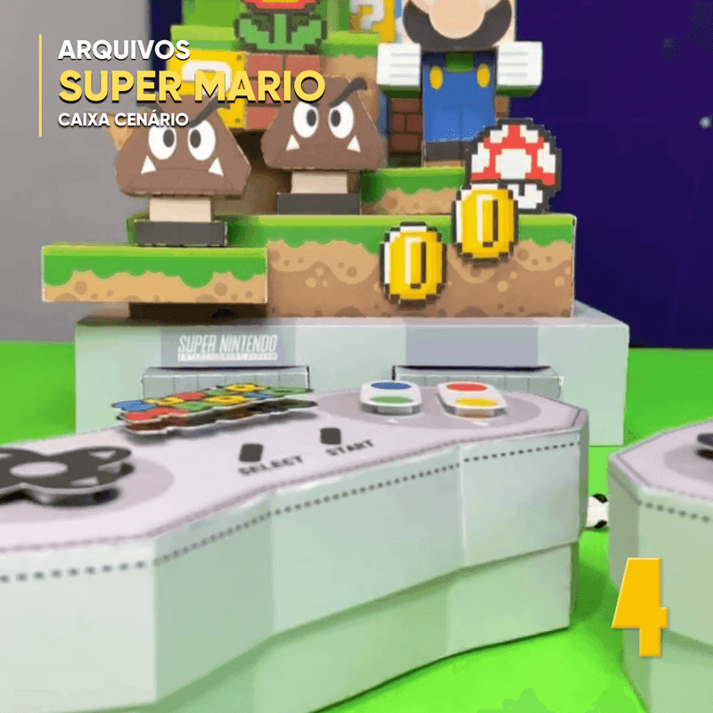 Super Mario Box - Digital File for Cutting