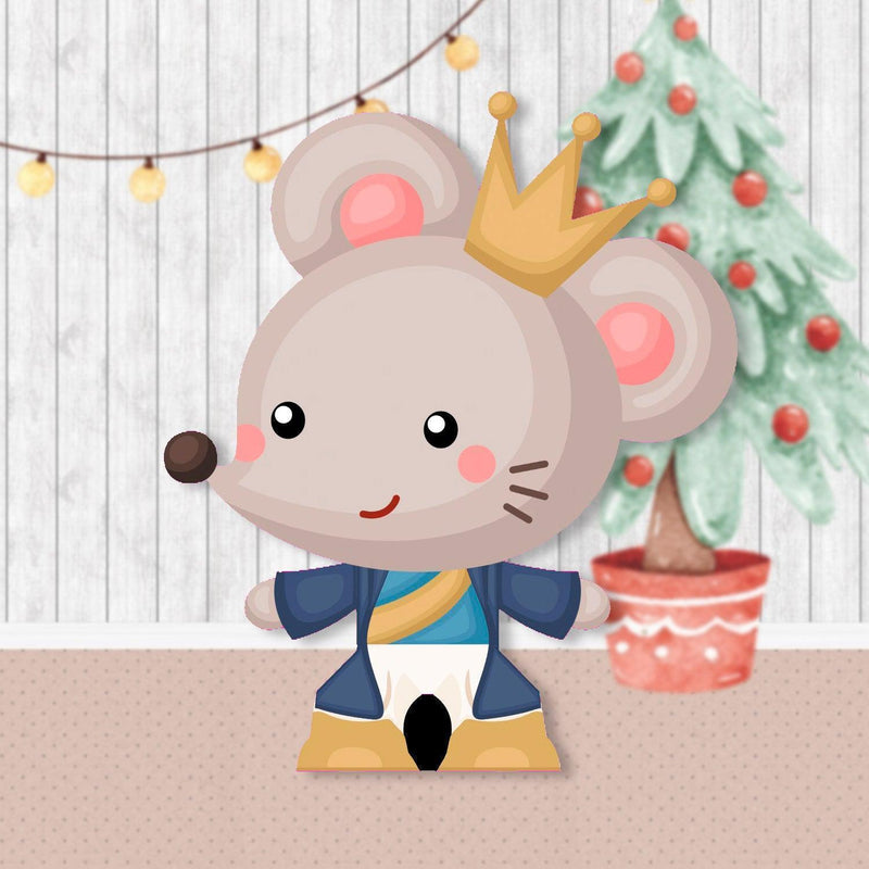 Papertoy Ratón - Arquivo Digital para Recorte - Quatro Cambalhotas