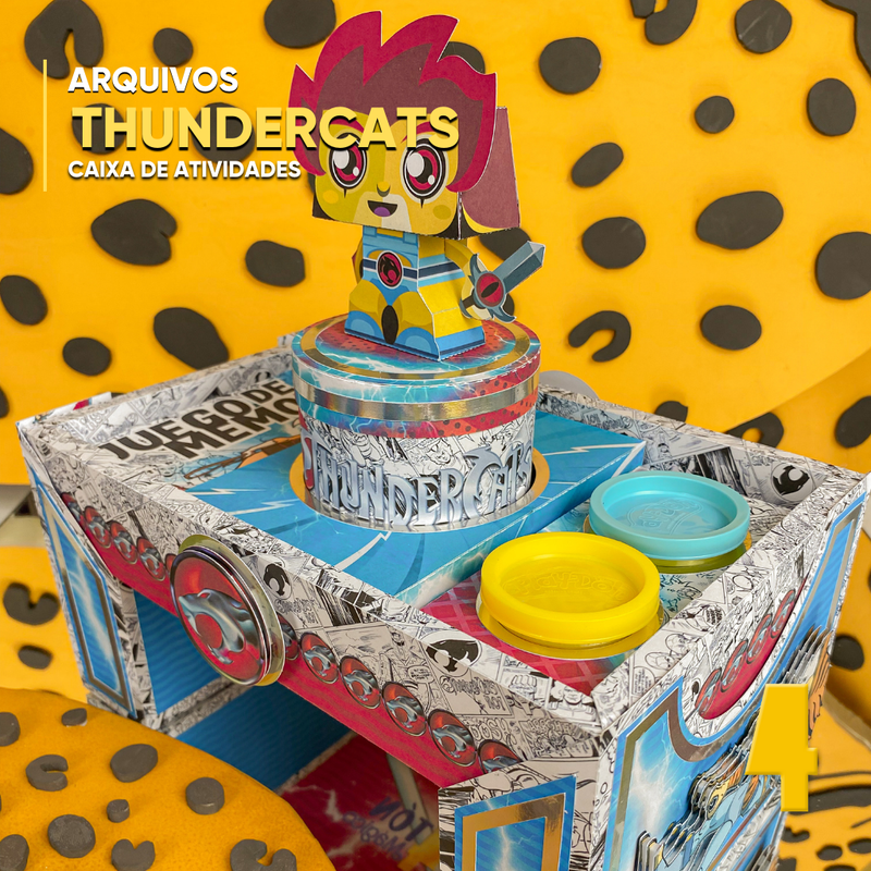 Thundercats Activity Box - Digital Cutout File