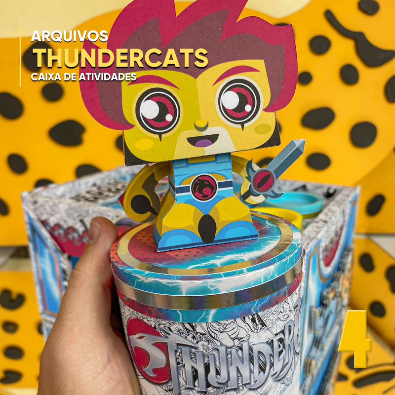 Thundercats Activity Box - Digital Cutout File