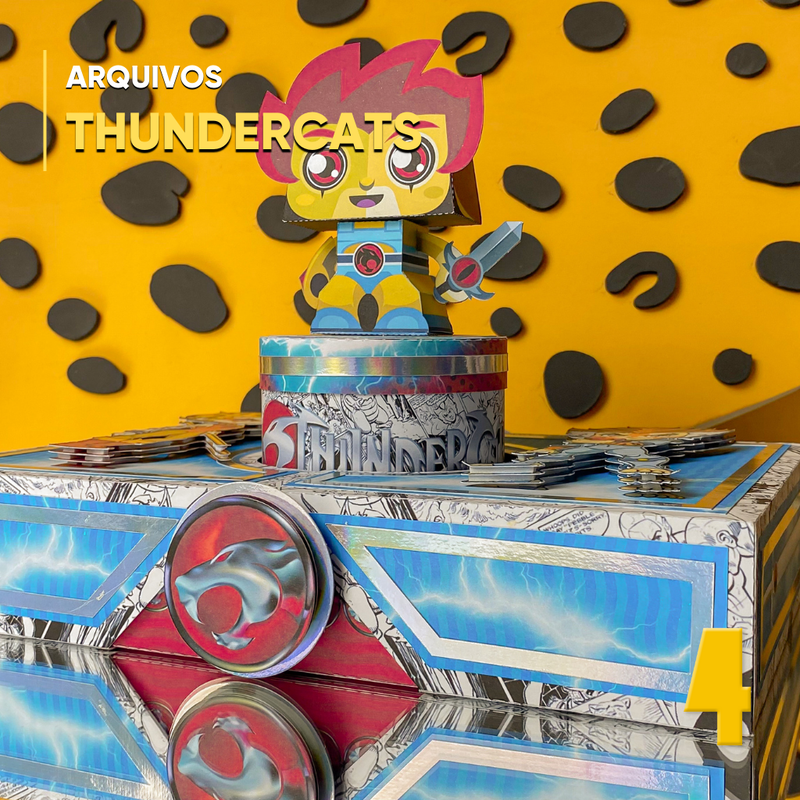 Thundercats Activity Box - Digital Cutout File