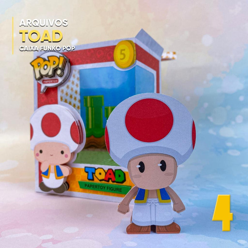 Funko Pop Toad Box - Archivo digital para cortar