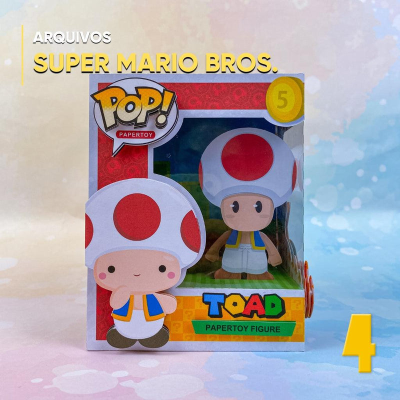 Funko Pop Toad Box - Archivo digital para cortar