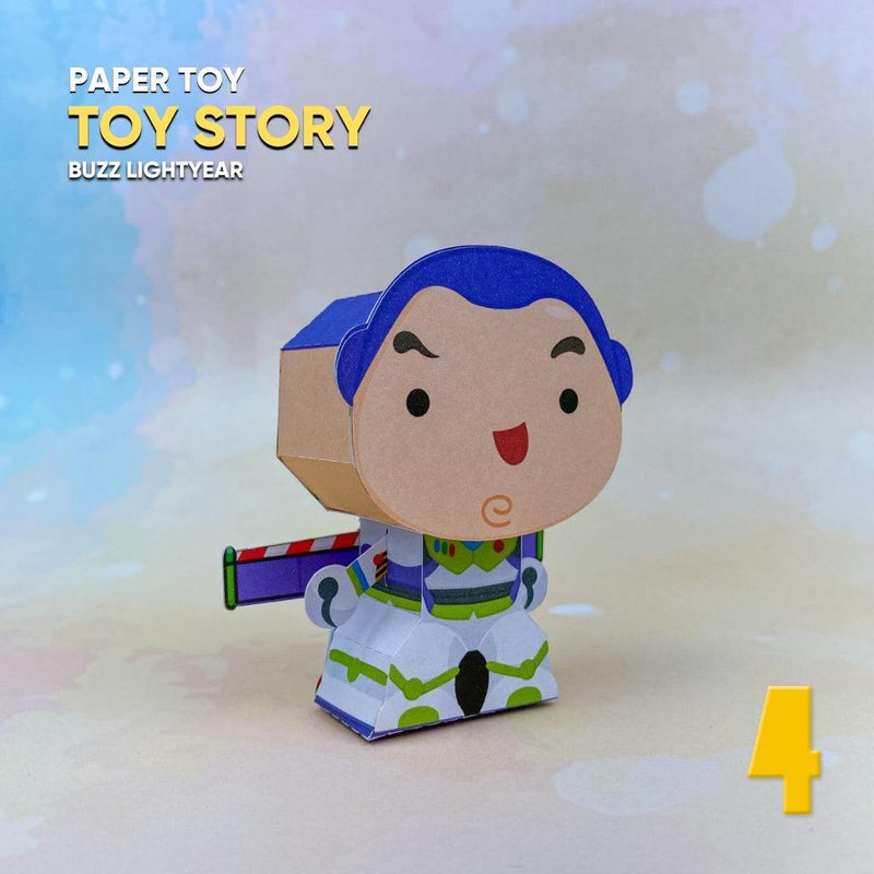 Papertoy Buzz – Arquivo Digital para Recorte - Quatro Cambalhotas