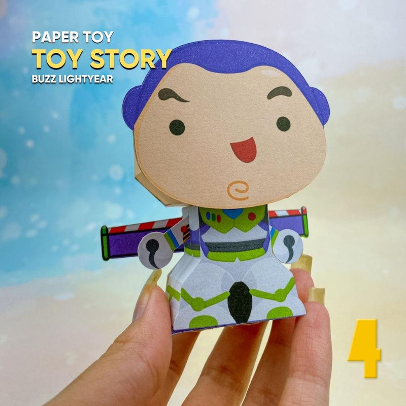 Papertoy Buzz – Arquivo Digital para Recorte - Quatro Cambalhotas
