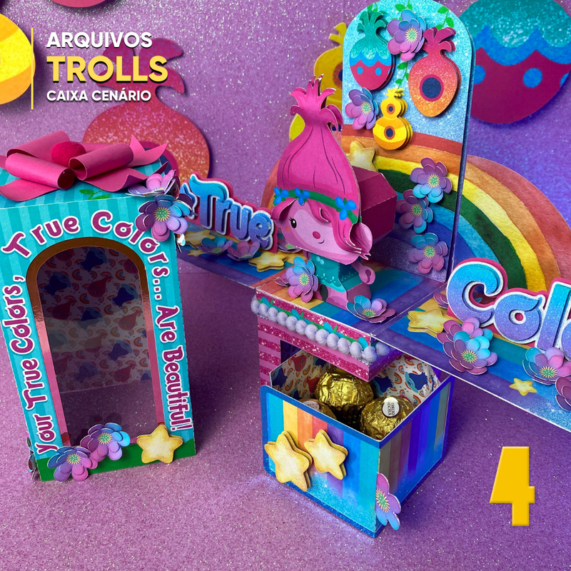 Trolls Box - Digital File for Cutting