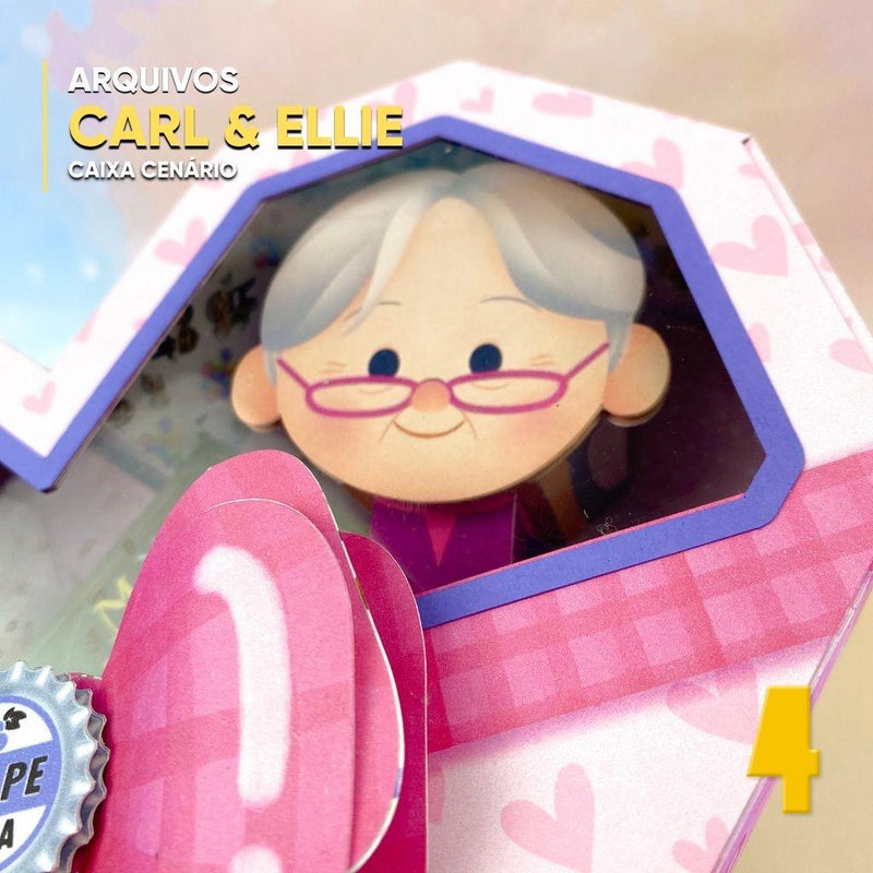 UP Altas Aventuras Heart Box - Digital File for Cutting