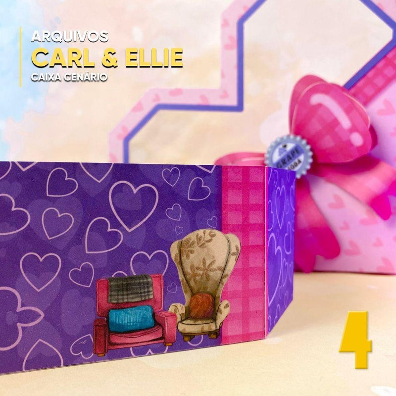 UP Altas Aventuras Heart Box - Digital File for Cutting