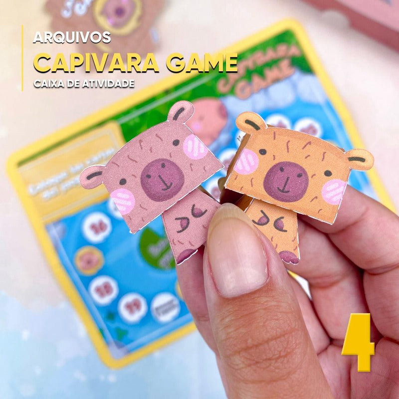 Juego de Mesa Capibara – Archivo Digital para Recorte