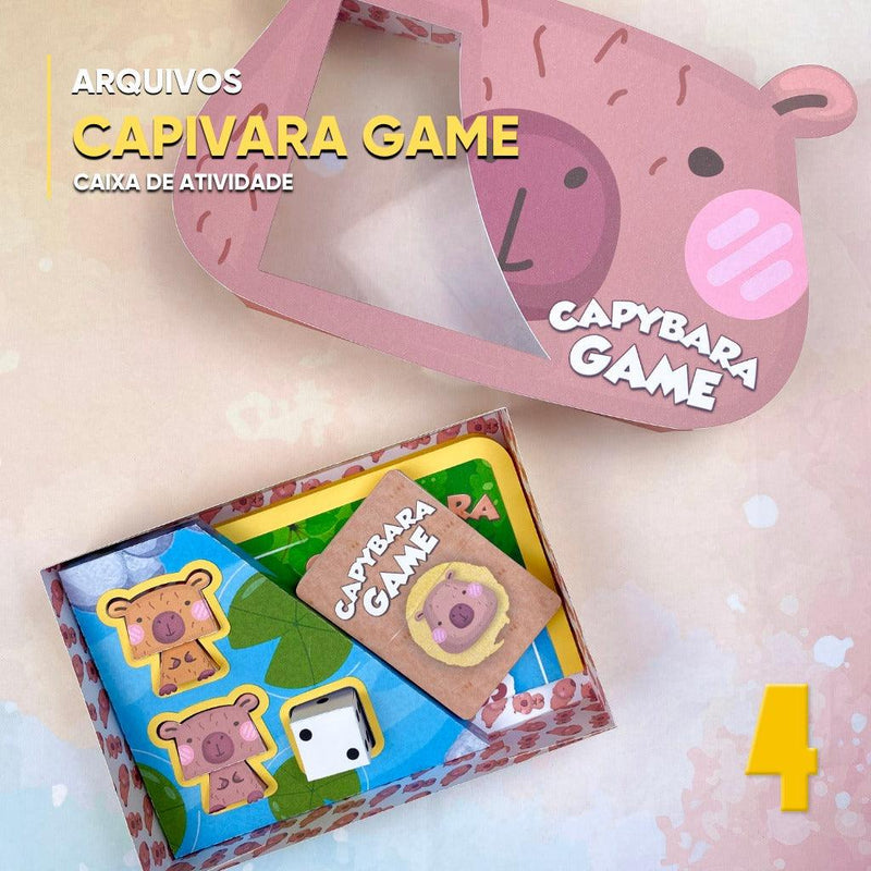 Juego de Mesa Capibara – Archivo Digital para Recorte