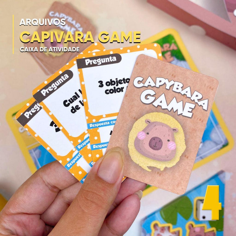 Juego de Mesa Capibara – Archivo Digital para Recorte