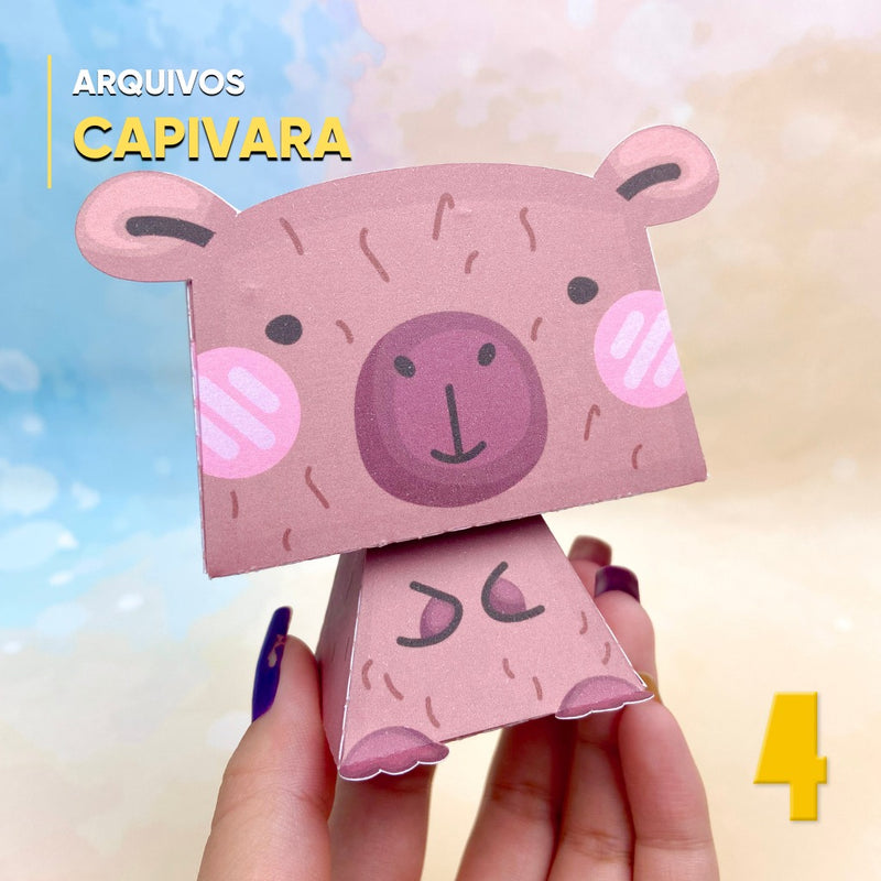 Papertoy Capibara Bebé 