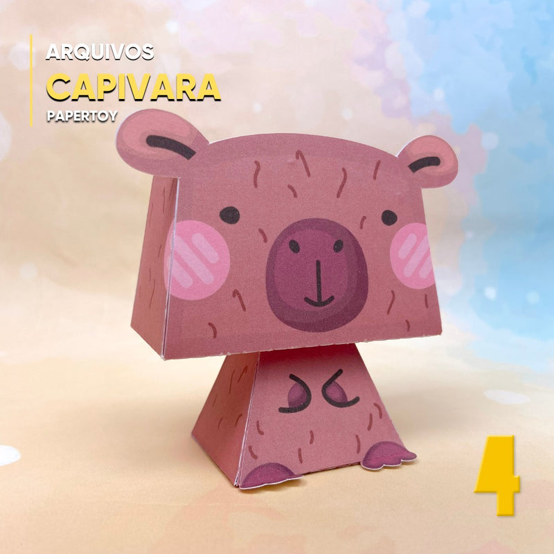 Papertoy Capibara Bebé 