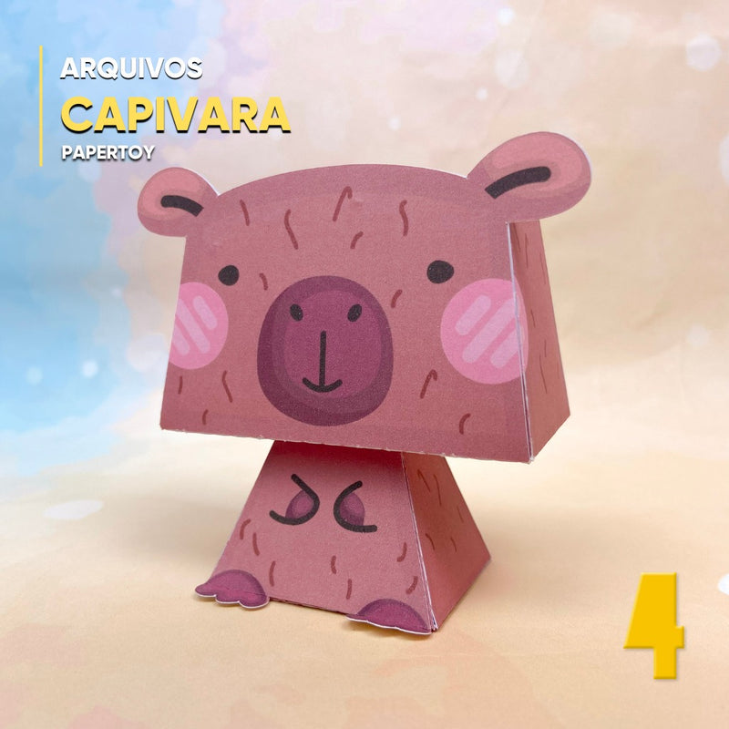 Papertoy Capibara Bebé 
