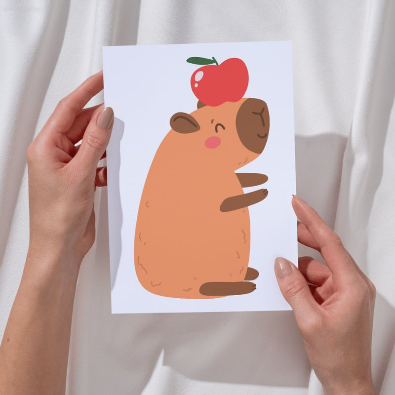 Cliparts Capibara – Kit Digital con 9 Ilustraciones