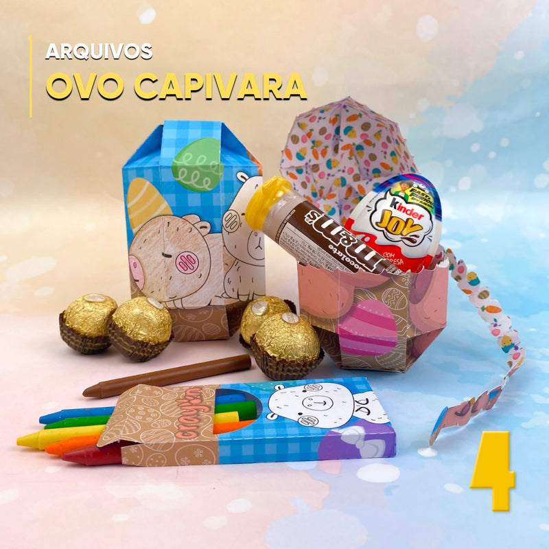 Easter Egg Activity Box - Digital File for Cutting