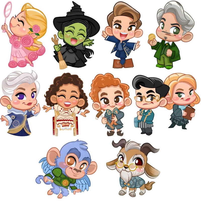 Wicked Cliparts – Digital Kit with 10 Illustrations