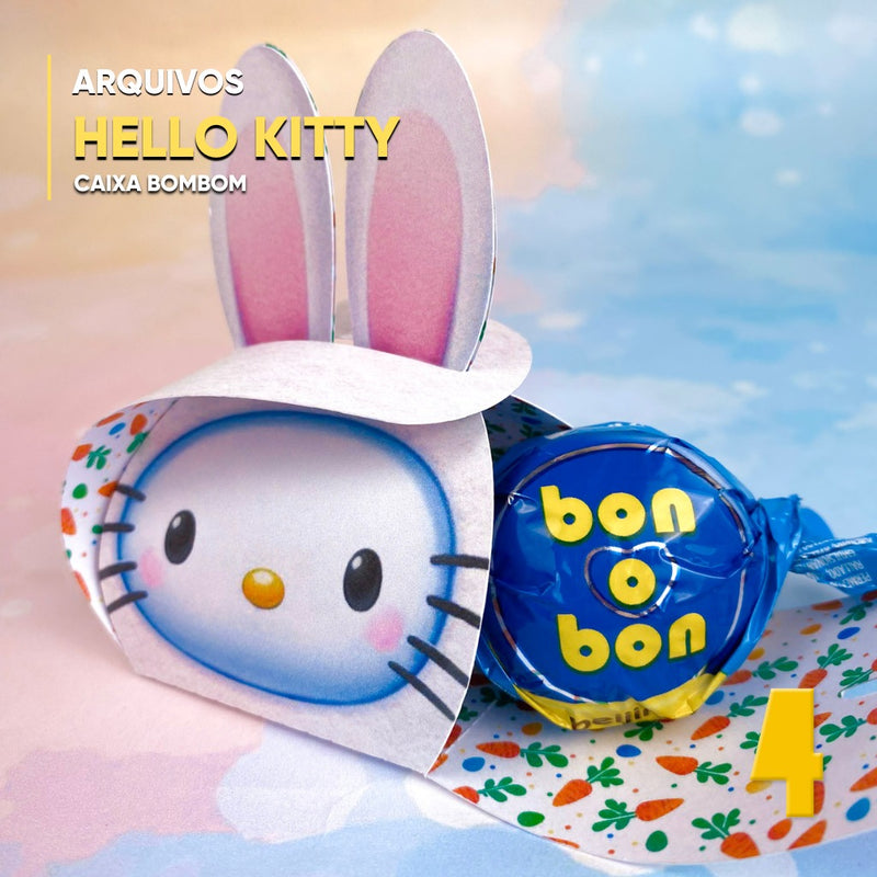 Free File Hello Kitty Easter Candy Box – Digital File for Cutting