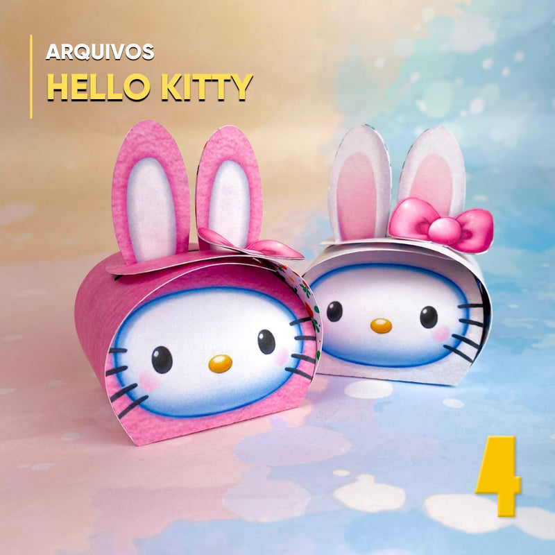 Free File Hello Kitty Easter Candy Box – Digital File for Cutting