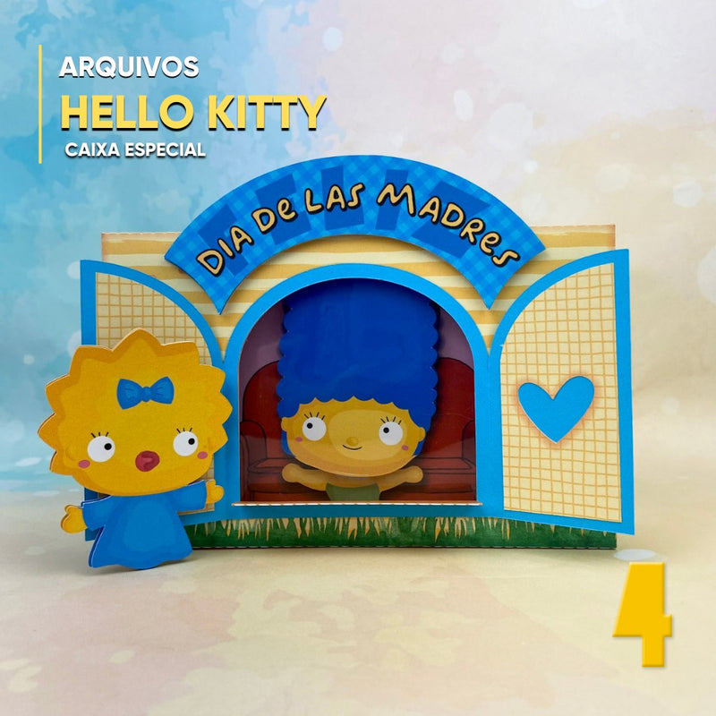 Combo Caixas Janela Dia das Mães - Arquivo Digital para Recorte