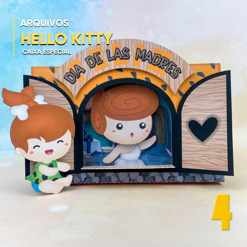 Combo Caixas Janela Dia das Mães - Arquivo Digital para Recorte