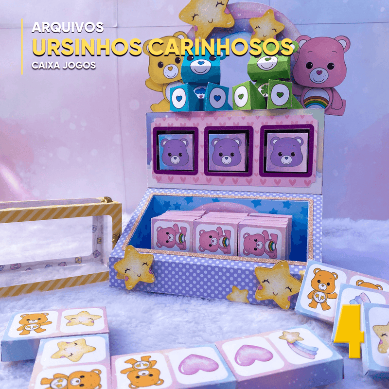 Caixa de Atividades Ursinhos Carinhosos – Detalhes