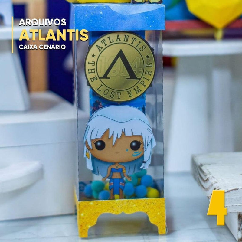 Caixa Atlantis - O Reino Perdido – Arquivo Digital