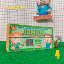 Caixa Convite Minecraft – Detalhes