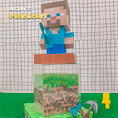 Caixa Convite Minecraft – Modelo