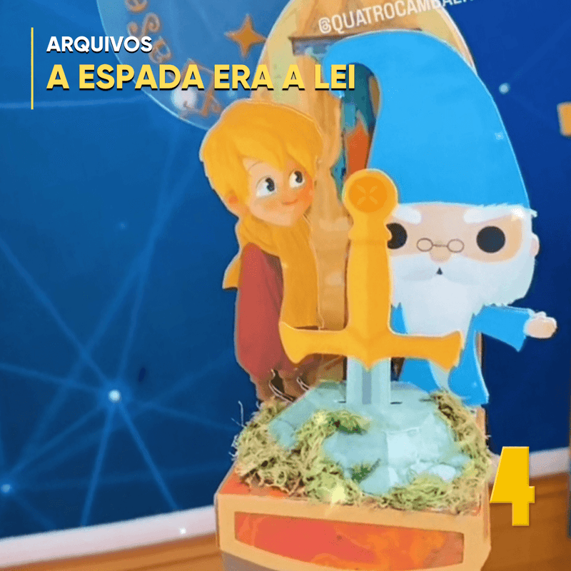 Caixa A Espada Era A Lei – Modelo