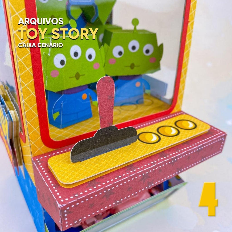 Caixa Fliperama Toy Story – Estampas