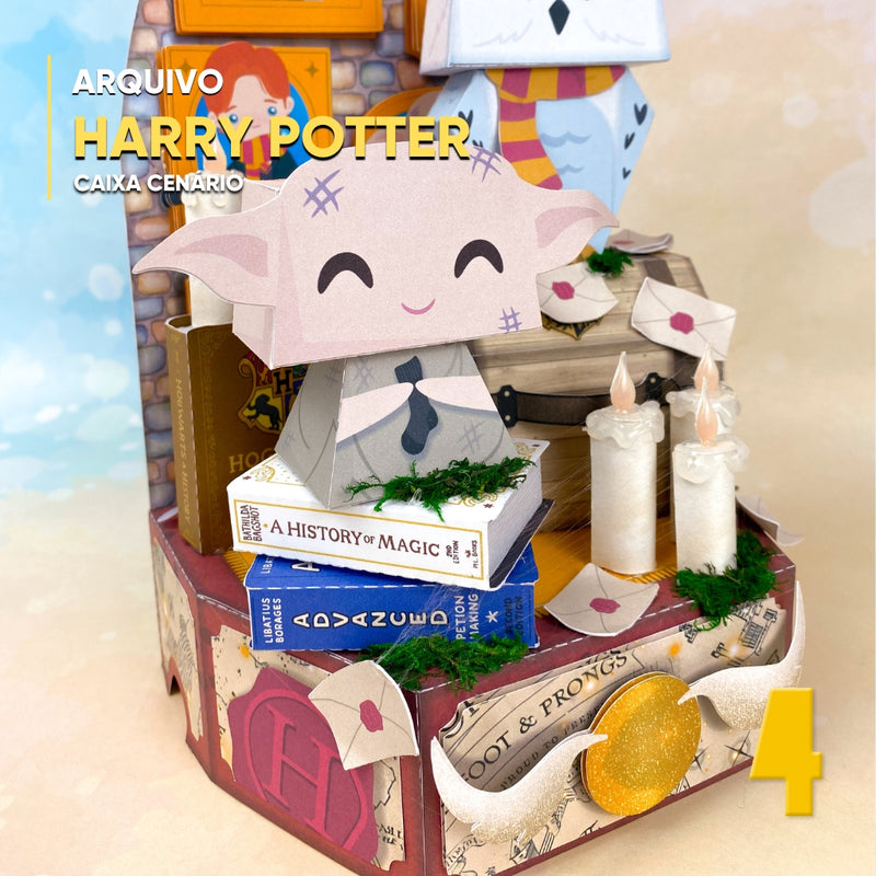 Caixa Harry Potter e a Pedra Filosofal – Detalhes
