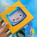 Conjunto completo da caixa Hora de Aventura ideal para festas e decoração temática