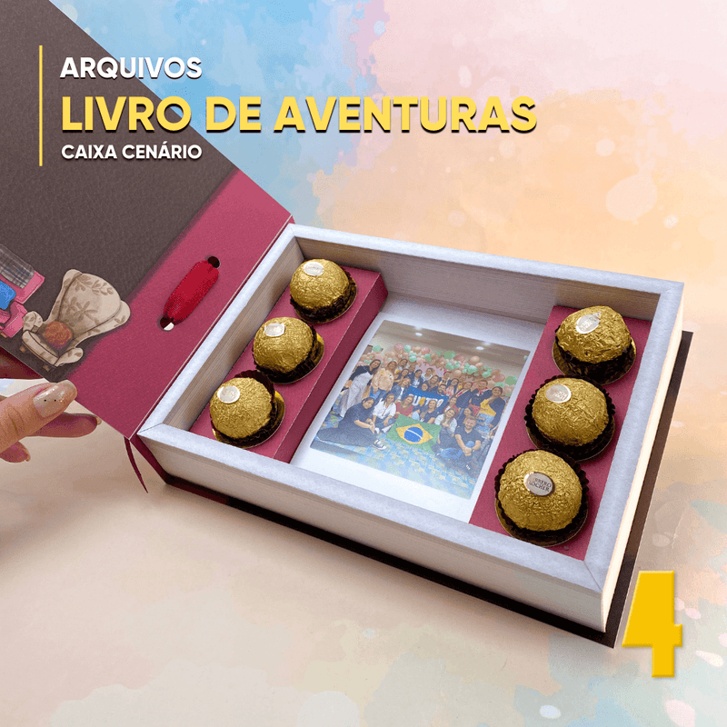 Caixa Livro Up: Altas Aventuras – Personagens