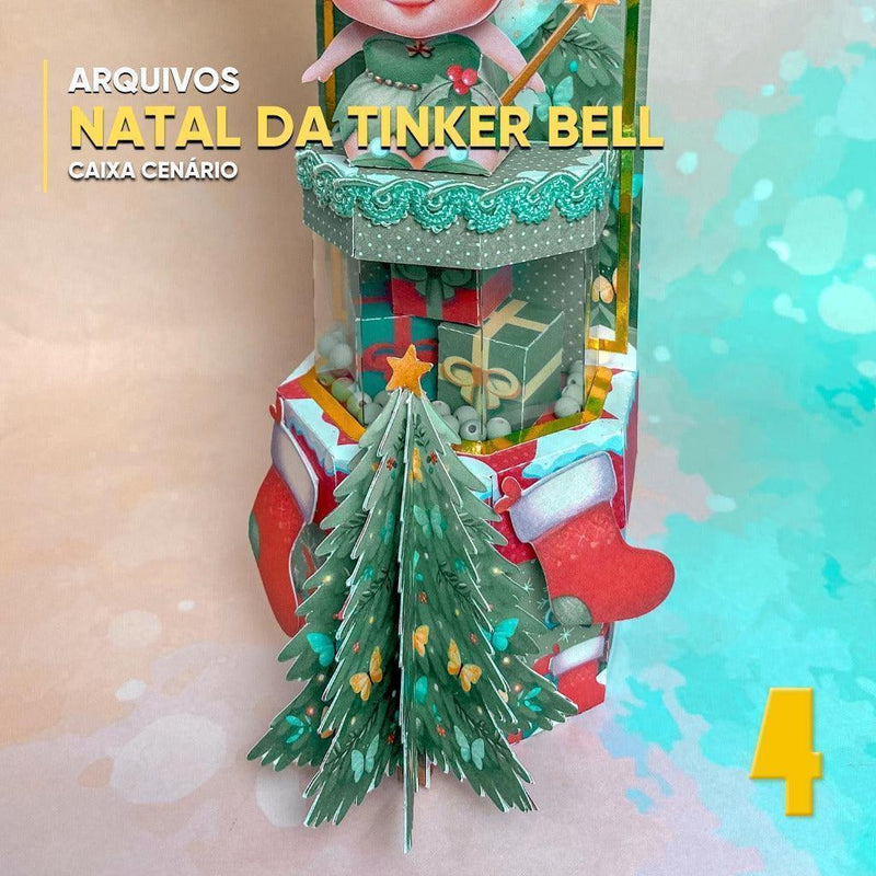Caixa Natal da Sininho – Estampas