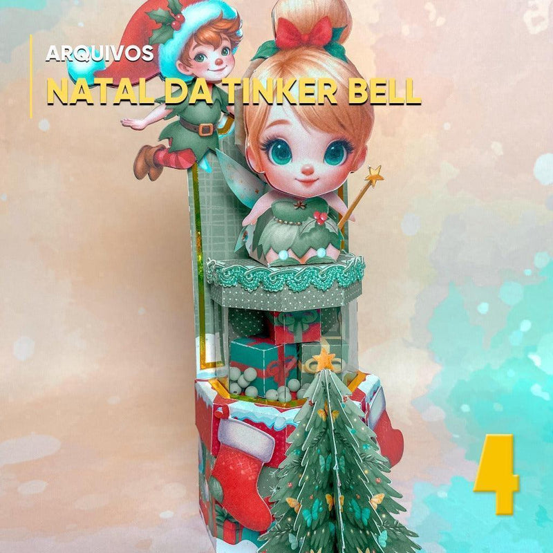 Caixa Natal da Sininho – Modelo