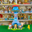 Caixa Patrulha Canina personalizada com design colorido e personagens do desenho infantil