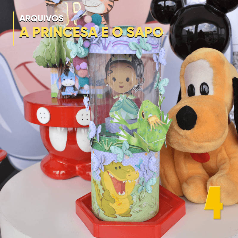 Caixa A Princesa e o Sapo – Modelo