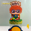 Conjunto completo da caixa Rugrats: Os Anjinhos ideal para festas infantis e papelaria personalizada