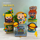 Caixa Rugrats: Os Anjinhos personalizada com design colorido e personagens clássicos do desenho