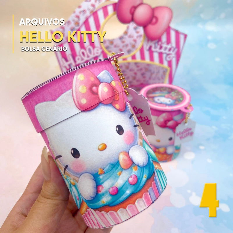 Caixa Sacola Hello Kitty Doce – Arquivo Digital