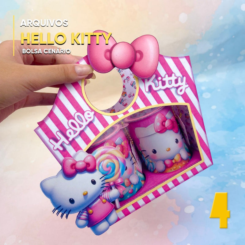 Caixa Sacola Hello Kitty Doce – Detalhes