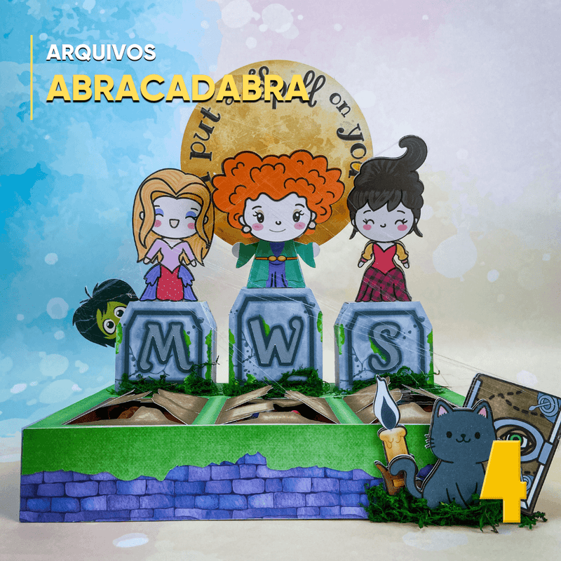 Caixa Túmulo Abracadabra – Modelo