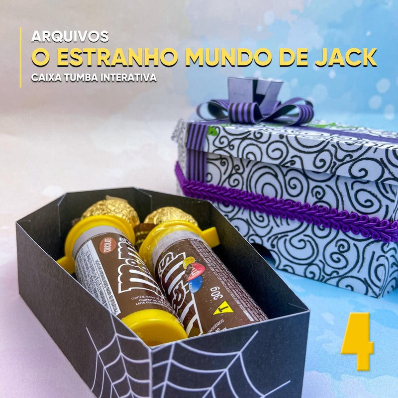 Caixa Túmulo Estranho Mundo de Jack – Arquivo Digital