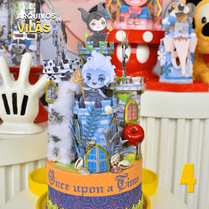 Caixa Vilãs Disney – Arquivo Digital