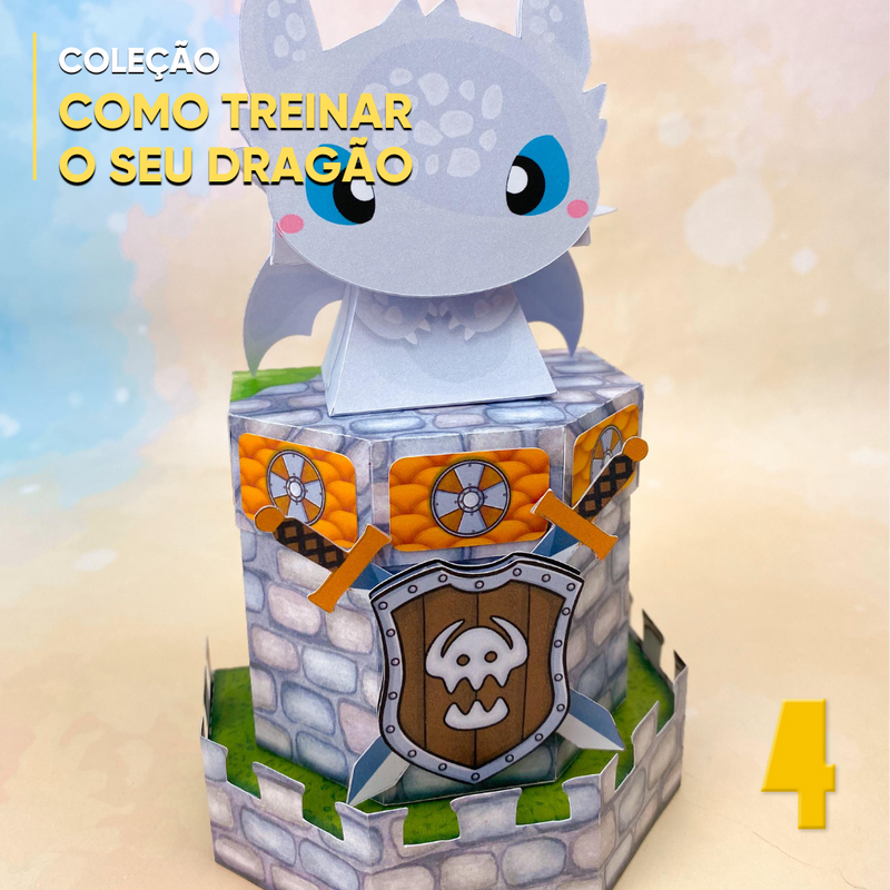 Coleção de Caixas Como Treinar o Seu Dragão – Detalhes