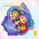 Conjunto completo do Caketopper Guerreiras do K-Pop ideal para decoração de bolos e festas temáticas